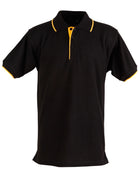 Liberty Poly/Cotton Contrast Pique Polo (Mens)