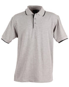 Liberty Poly/Cotton Contrast Pique Polo (Mens)