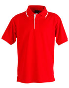 Liberty Poly/Cotton Contrast Pique Polo (Mens)