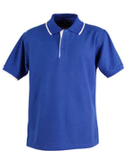Liberty Poly/Cotton Contrast Pique Polo (Mens)