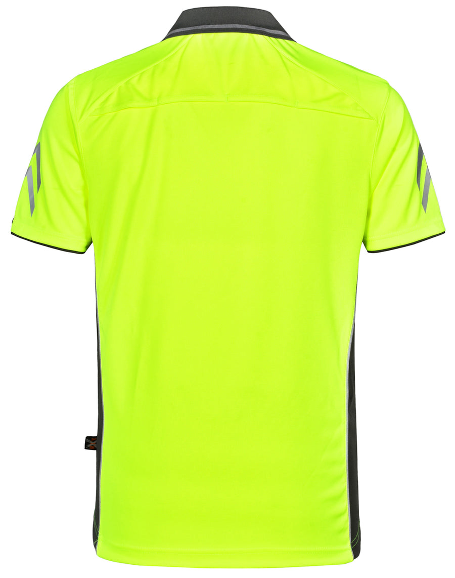 Unisex Cooldry® Vented Hi Vis Polo