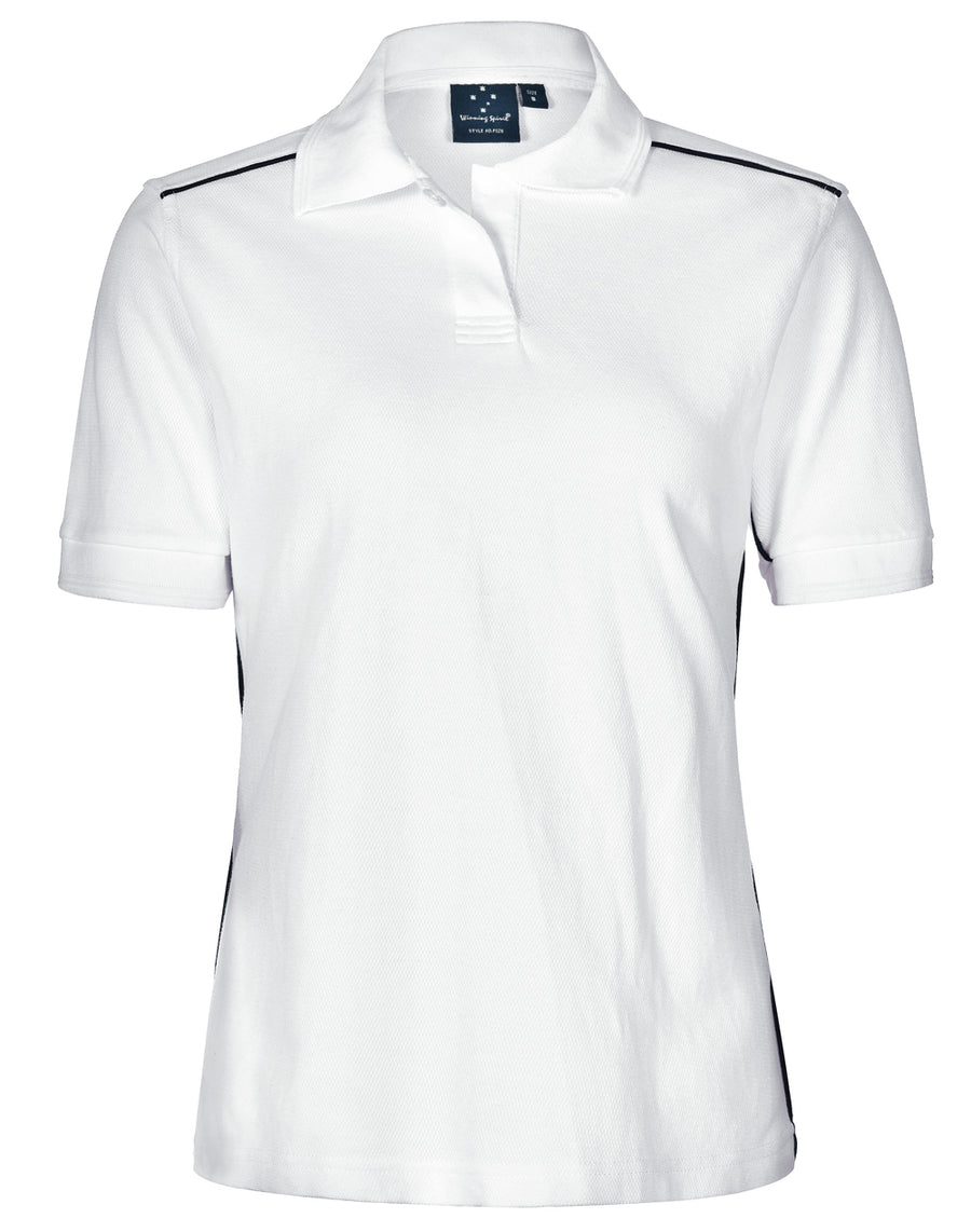 Cambridge Cotton Contrast Piping Short Sleeve Polo (Mens)