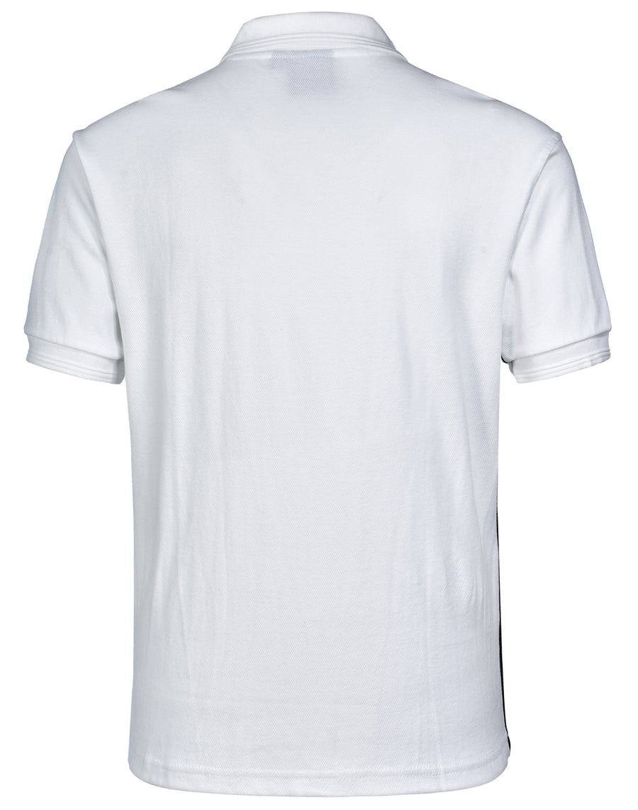 Cambridge Cotton Contrast Piping Short Sleeve Polo (Mens)
