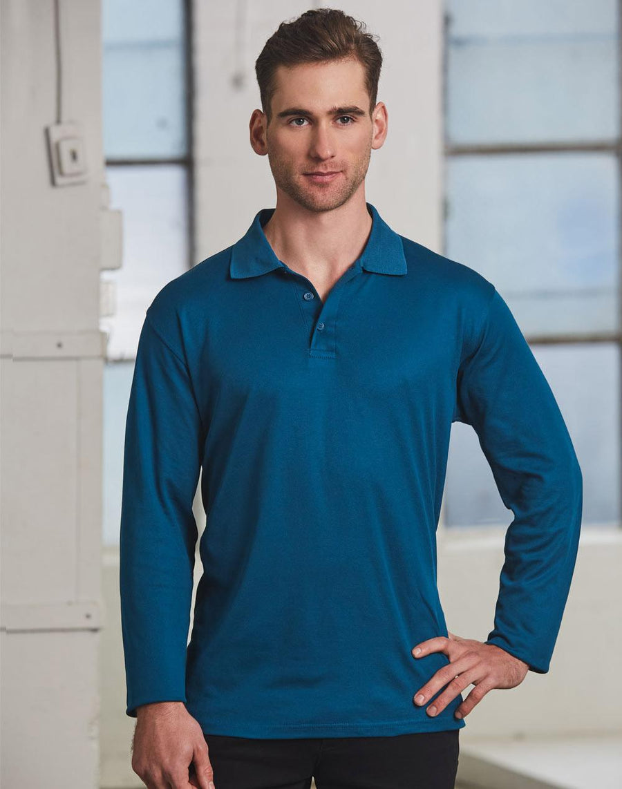 Victory TrueDry Long Sleeve Polo (Mens)