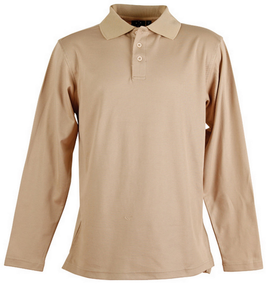 Victory TrueDry Long Sleeve Polo (Mens)