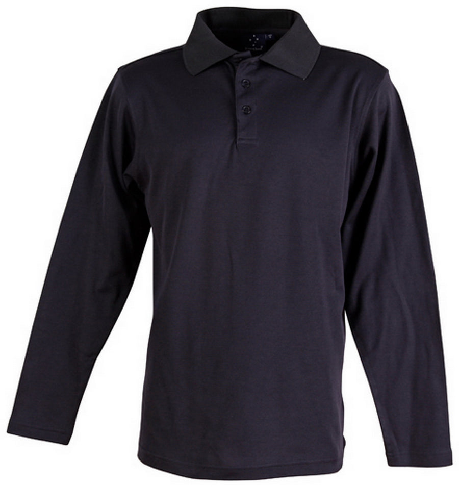 Victory TrueDry Long Sleeve Polo (Mens)