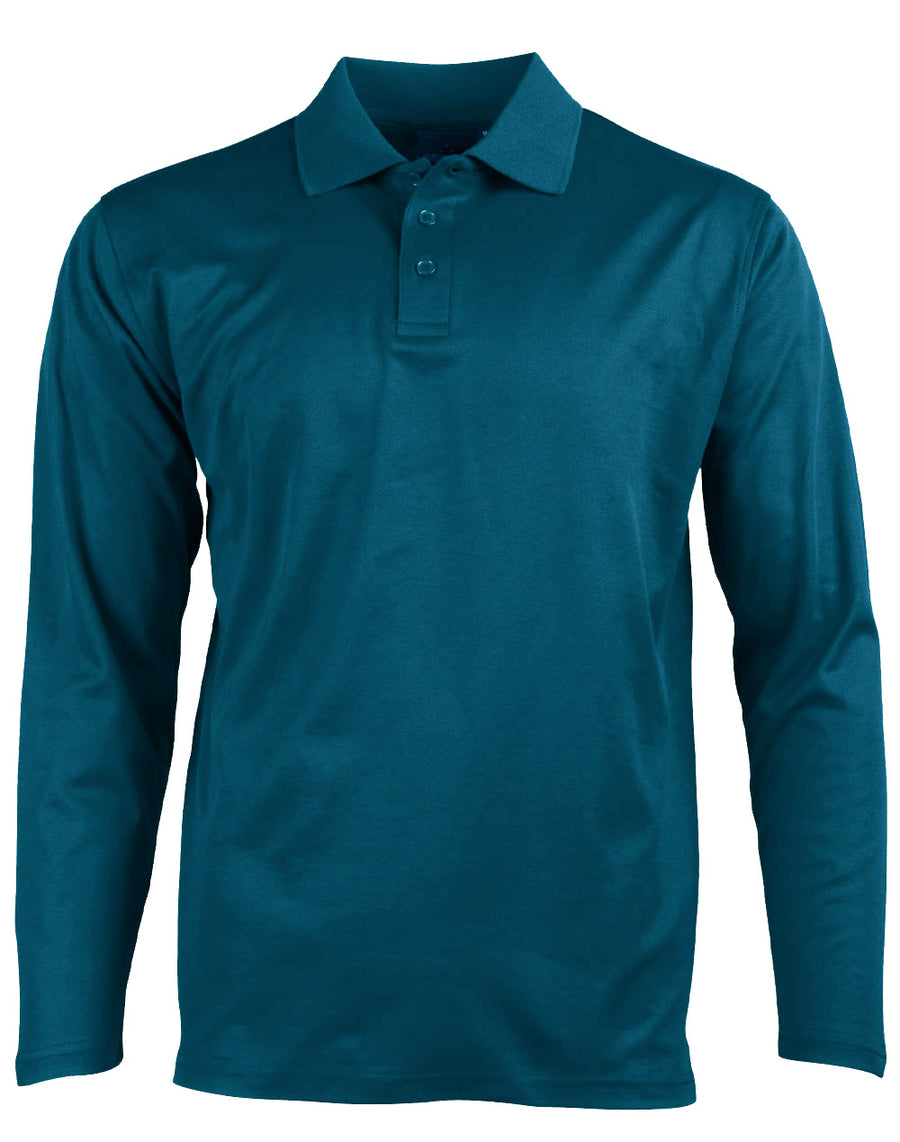 Victory TrueDry Long Sleeve Polo (Mens)