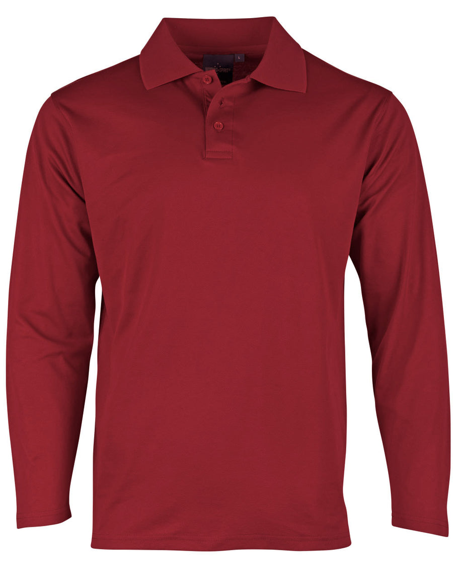 Victory TrueDry Long Sleeve Polo (Mens)