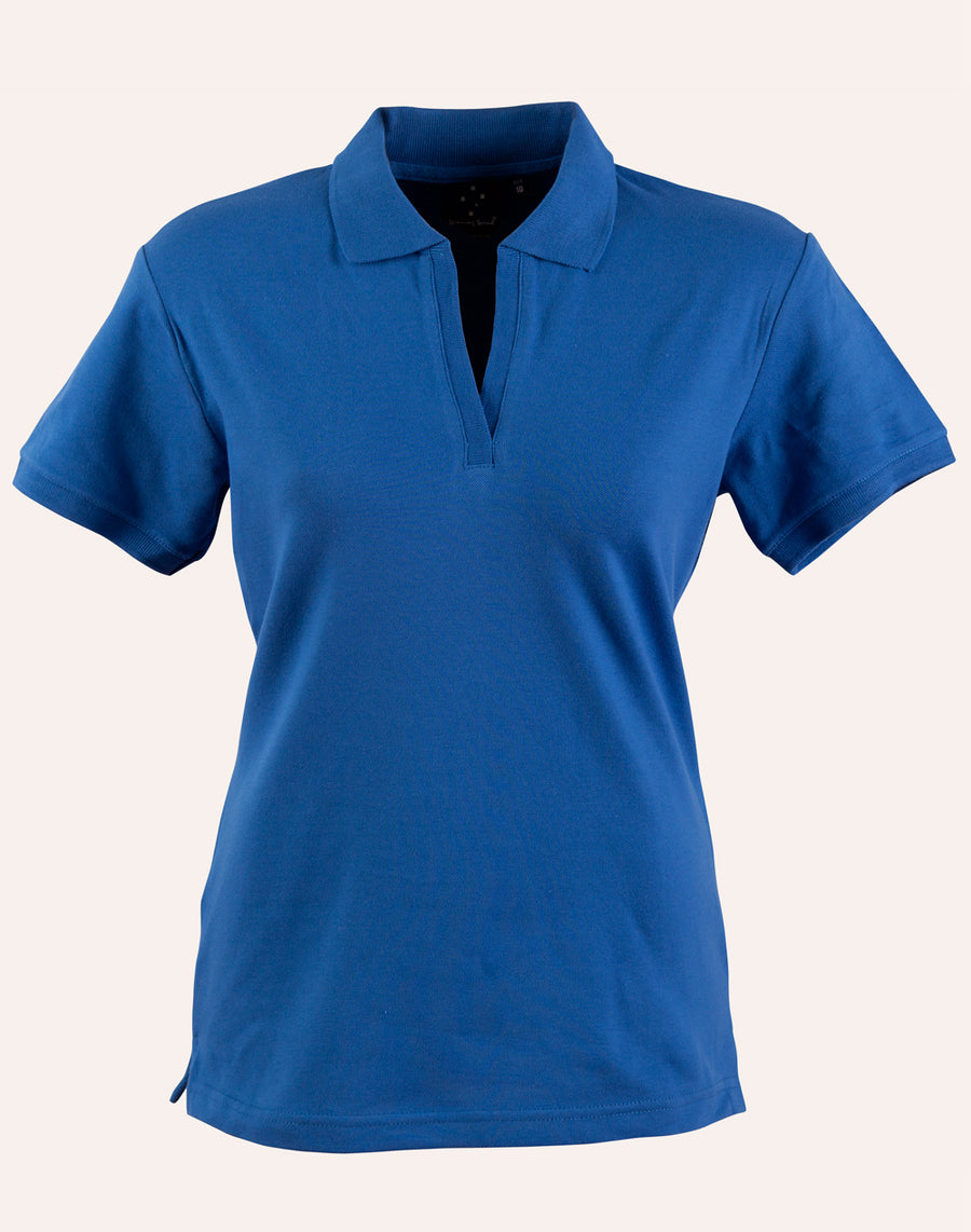 Longbeach Cotton Pique Knit Polo (Ladies)