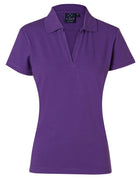 Longbeach Cotton Pique Knit Polo (Ladies)