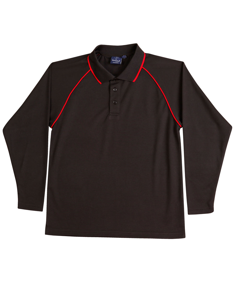 Champion Plus Long Sleeve Polo (Kids)