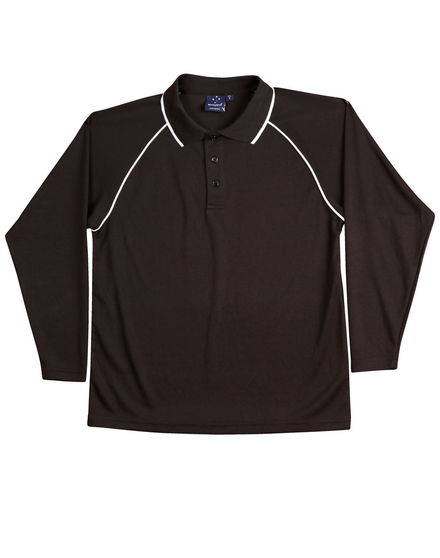 Champion Plus Long Sleeve Polo (Mens)