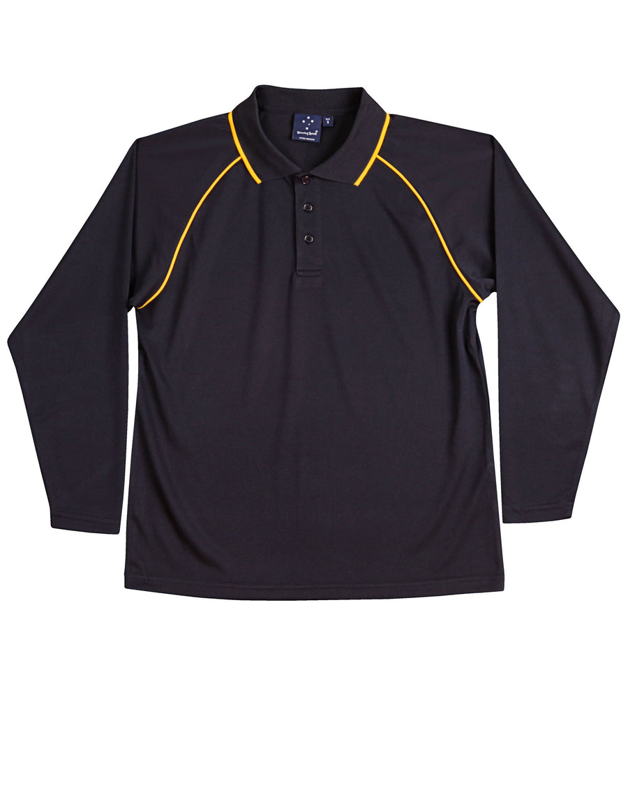 Champion Plus Long Sleeve Polo (Mens)