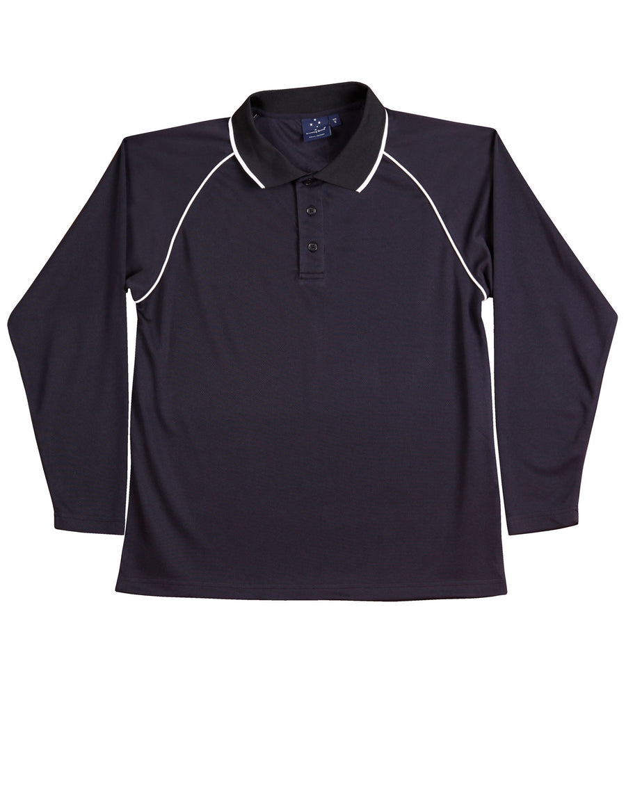 Champion Plus Long Sleeve Polo (Mens)