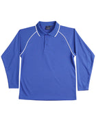 Champion Plus Long Sleeve Polo (Kids)