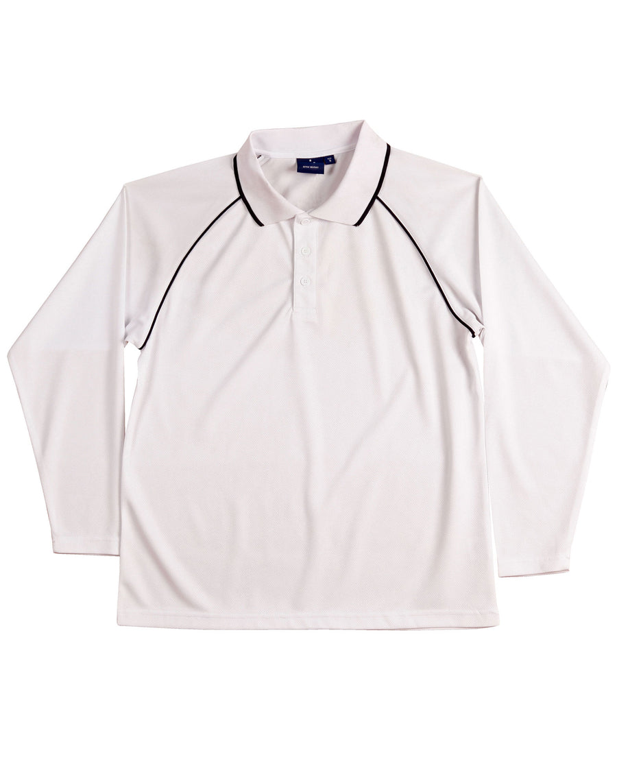 Champion Plus Long Sleeve Polo (Mens)