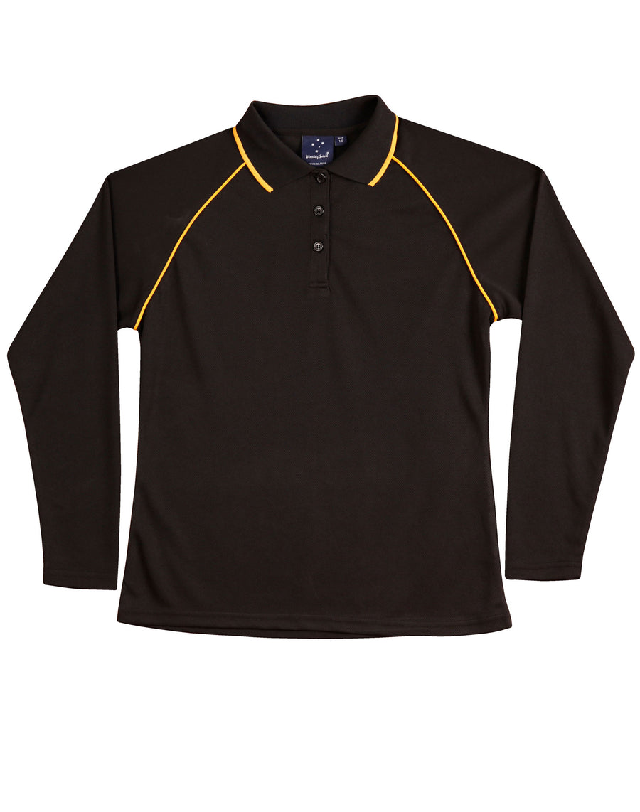 Champion Plus Long Sleeve Polo (Ladies)