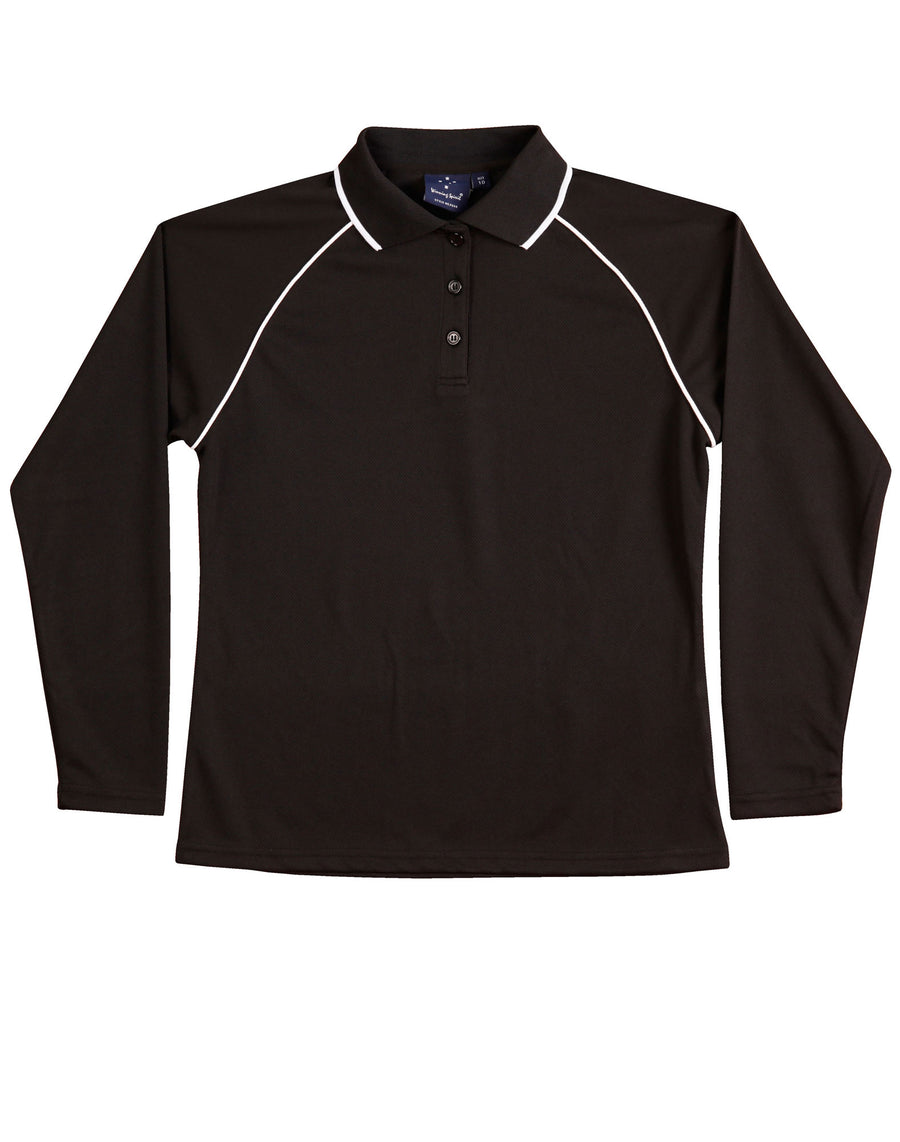 Champion Plus Long Sleeve Polo (Ladies)