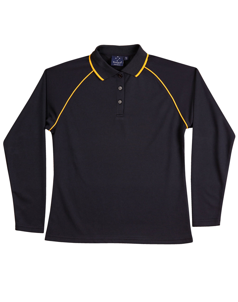 Champion Plus Long Sleeve Polo (Ladies)