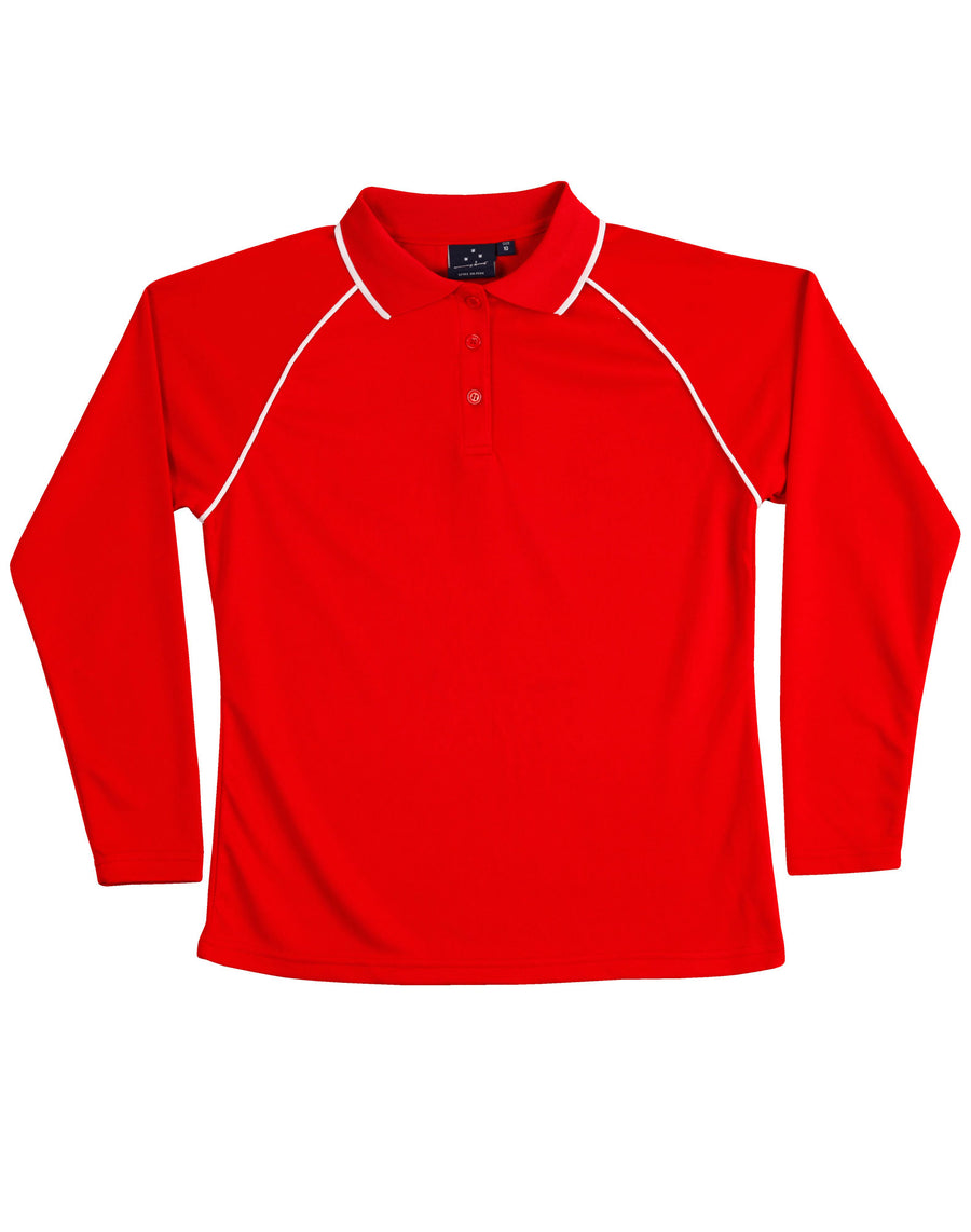 Champion Plus Long Sleeve Polo (Ladies)