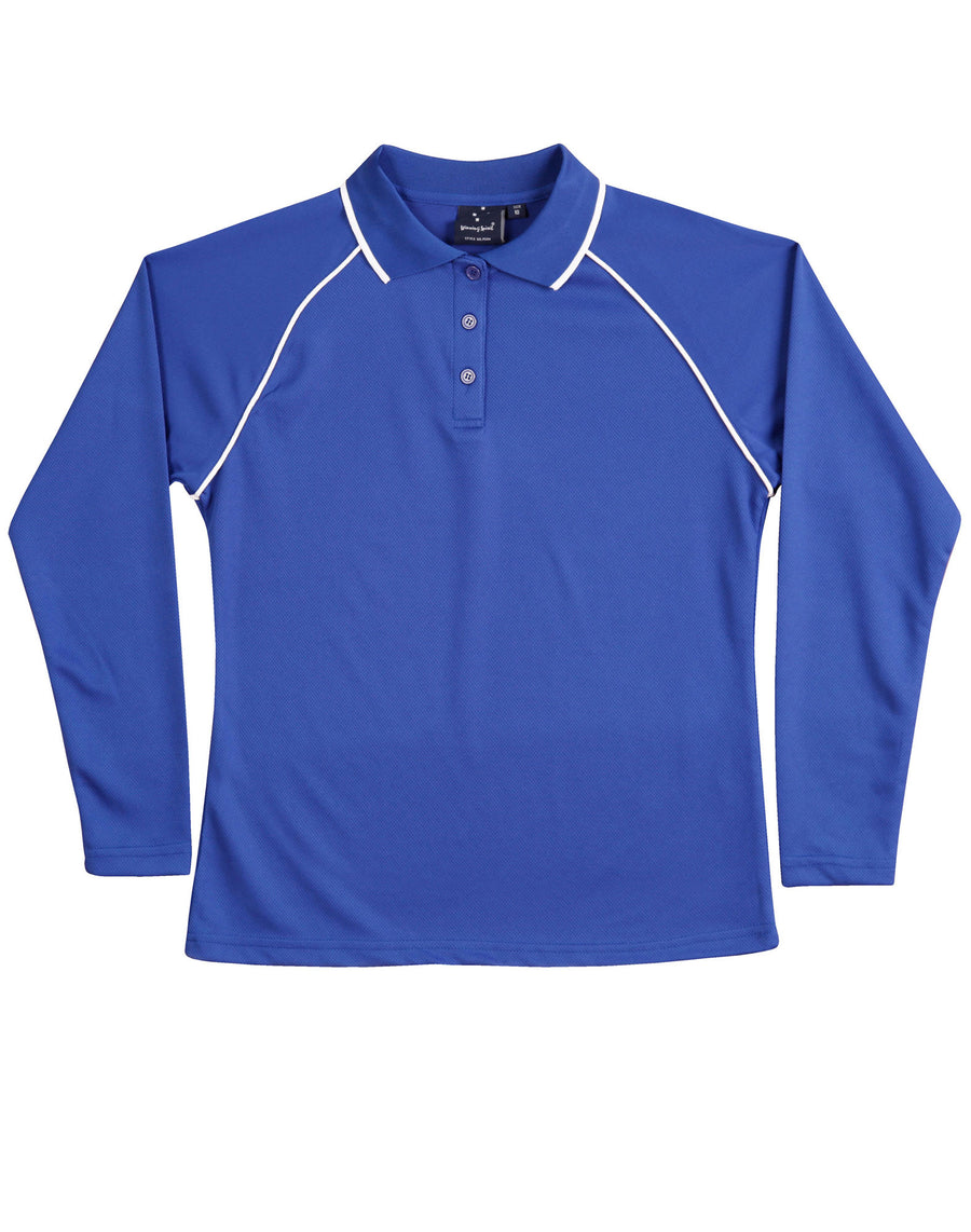 Champion Plus Long Sleeve Polo (Ladies)
