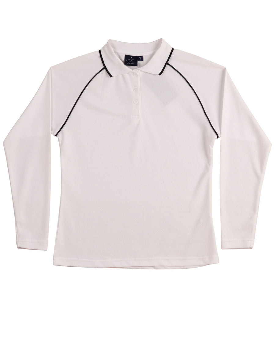 Champion Plus Long Sleeve Polo (Ladies)