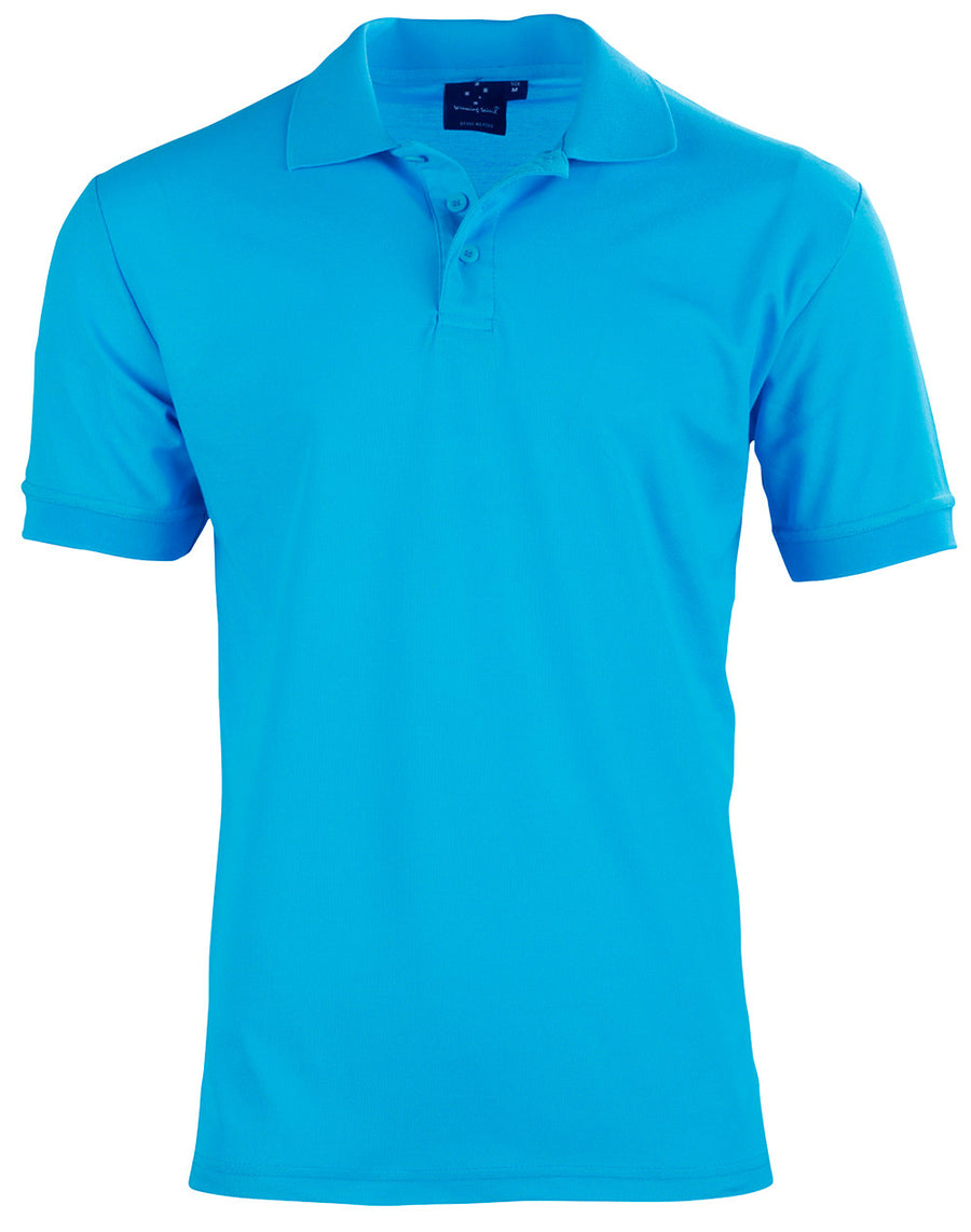 Connection Cotton Back Polo (Mens)