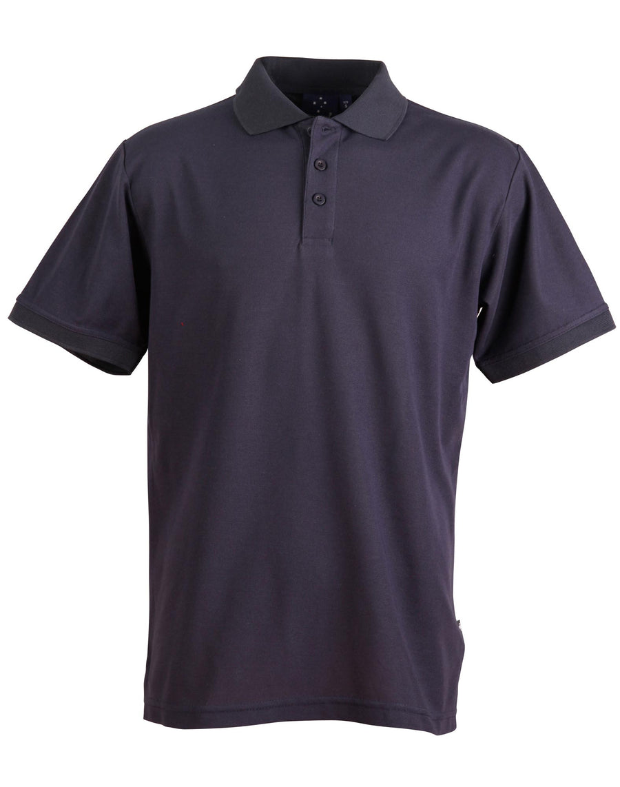 Connection Cotton Back Polo (Mens)