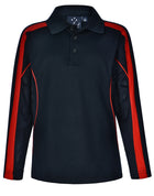 Legend TrueDry Fashion Long Sleeve Polo (Kids)
