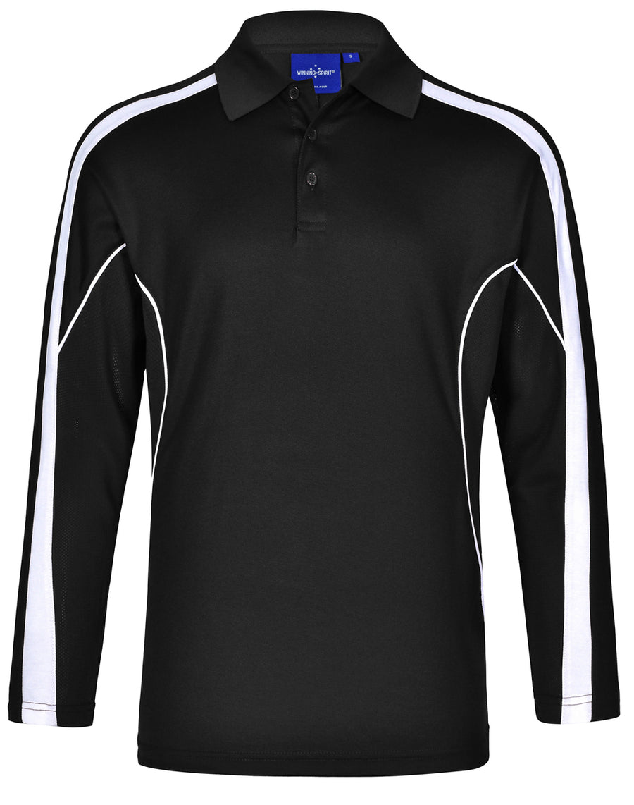 Legend TrueDry Fashion Long Sleeve Polo (Mens)