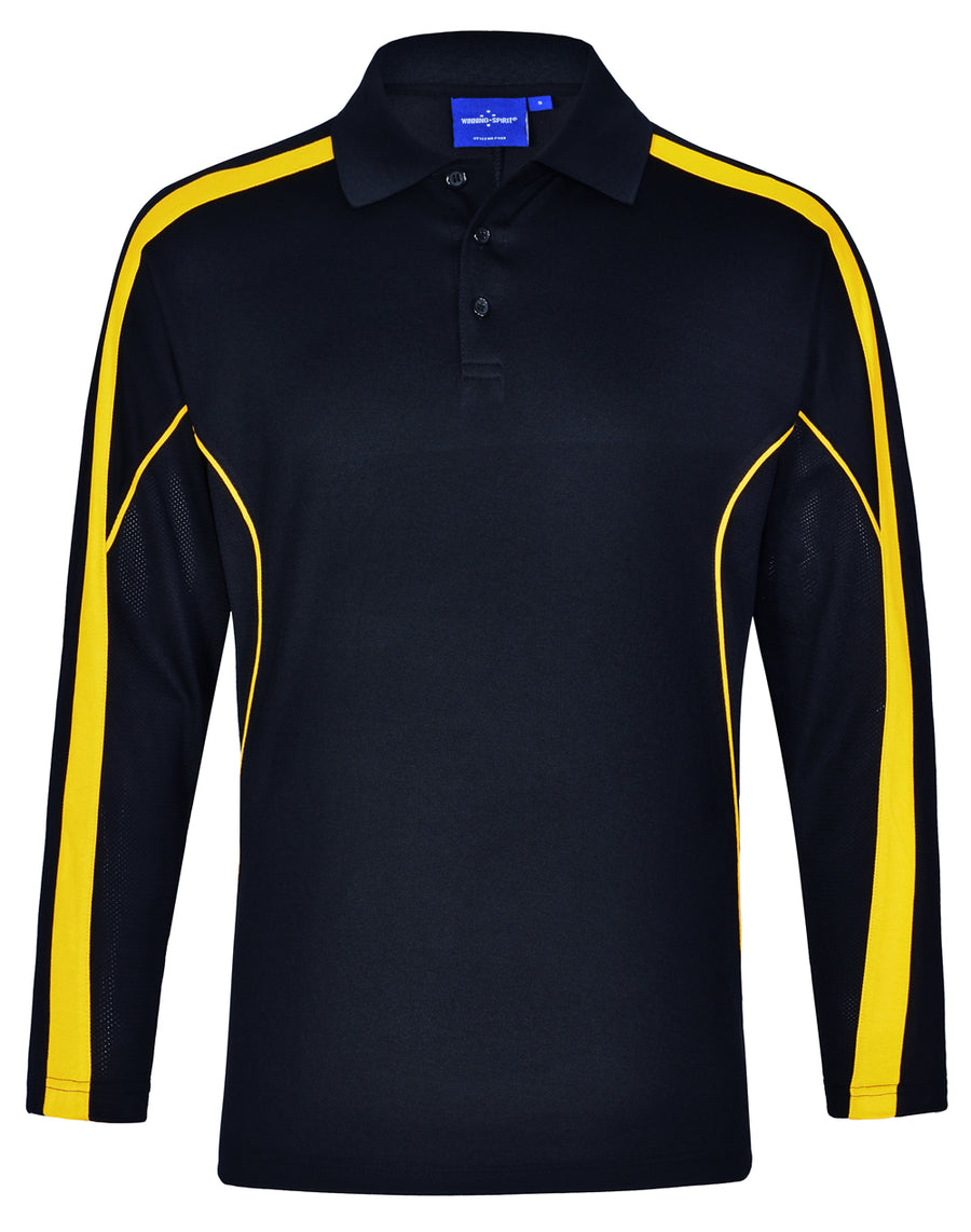 Legend TrueDry Fashion Long Sleeve Polo (Mens)