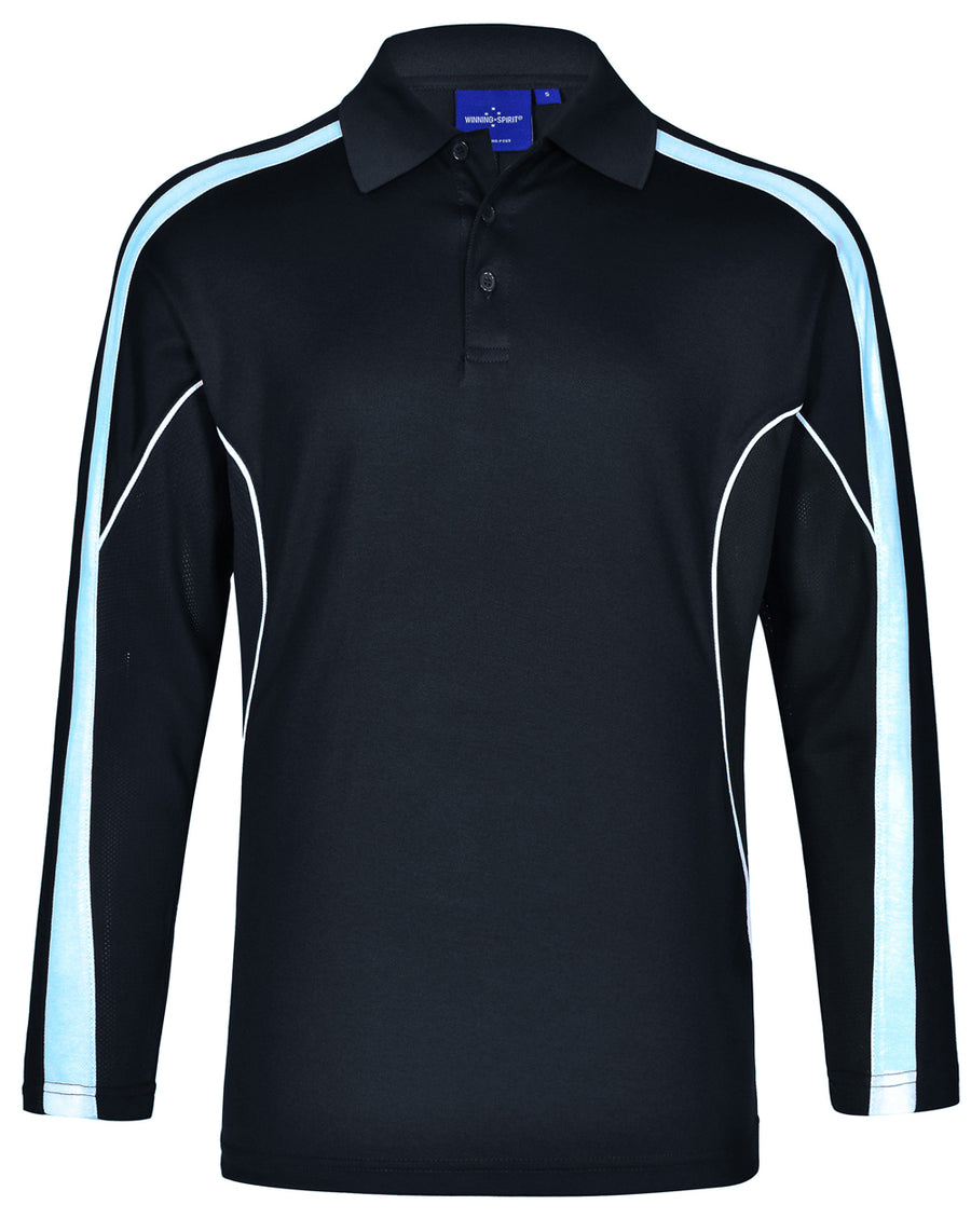 Legend TrueDry Fashion Long Sleeve Polo (Mens)