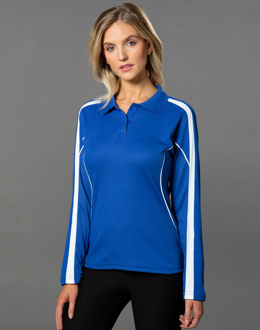 Legend TrueDry Fashion Long Sleeve Polo (Woman)