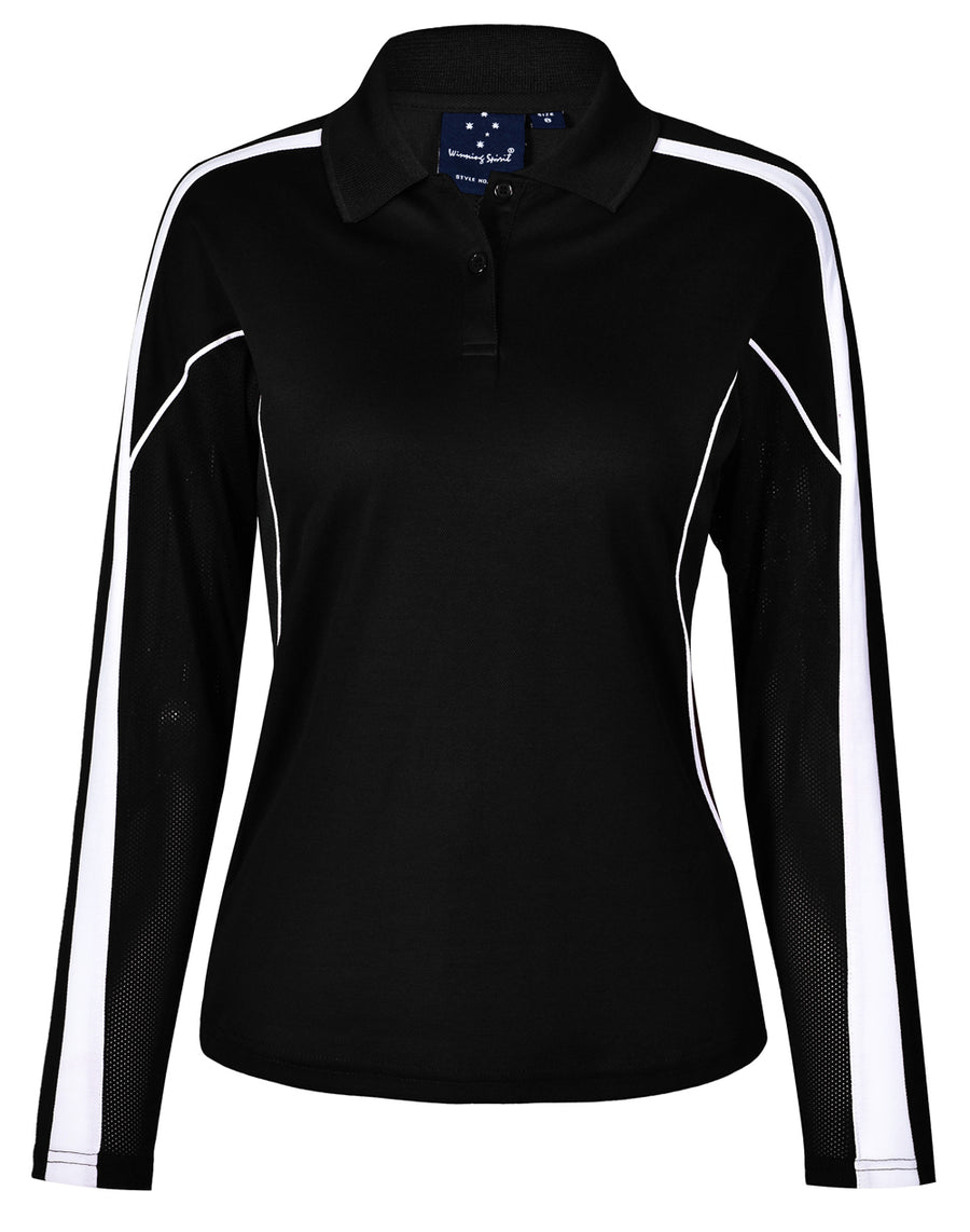 Legend TrueDry Fashion Long Sleeve Polo (Woman)