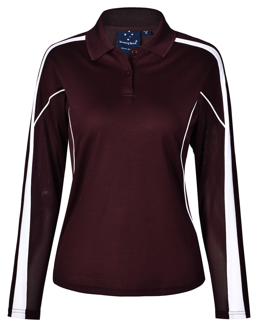 Legend TrueDry Fashion Long Sleeve Polo (Woman)