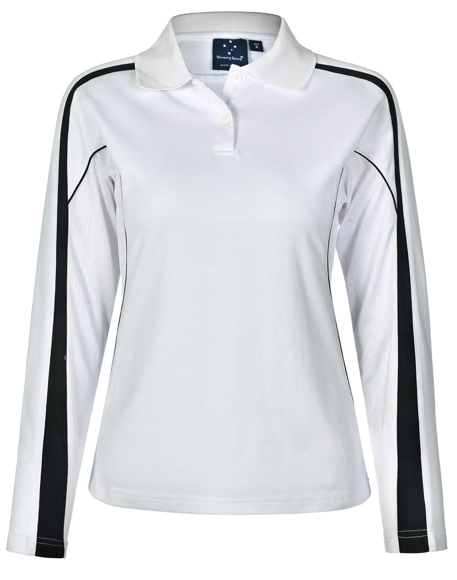 Legend TrueDry Fashion Long Sleeve Polo (Woman)
