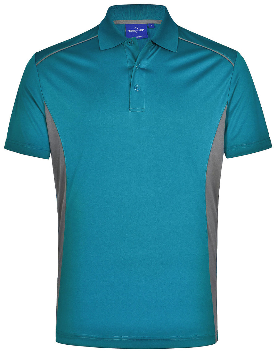 Pursuit Cooldry Contrast polo (Mens)