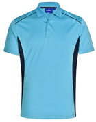 Pursuit Cooldry Contrast polo (Mens)