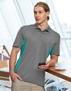 Pursuit Cooldry Contrast polo (Mens)