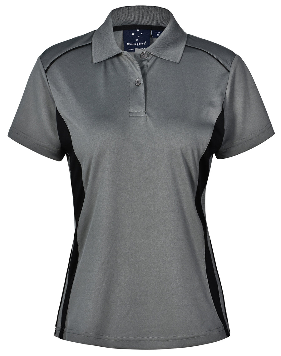 Pursuit Cooldry Contrast polo (Ladies)