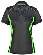 Pursuit Cooldry Contrast polo (Ladies)