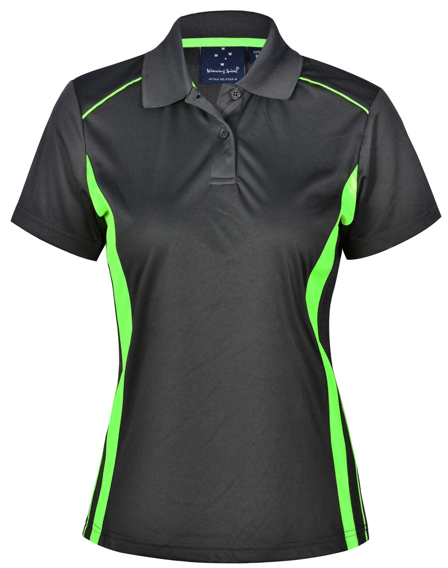 Pursuit Cooldry Contrast polo (Ladies)