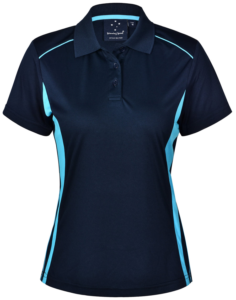 Pursuit Cooldry Contrast polo (Ladies)