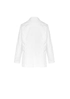 Womens Hope Cropped Lab Coat