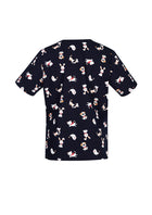 Womens Best Friends Scrub Top
