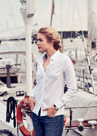 ACTIV EMBROIDERY DESIGNS. UNIFORMS. redding shirt, JAMES HARVEST.