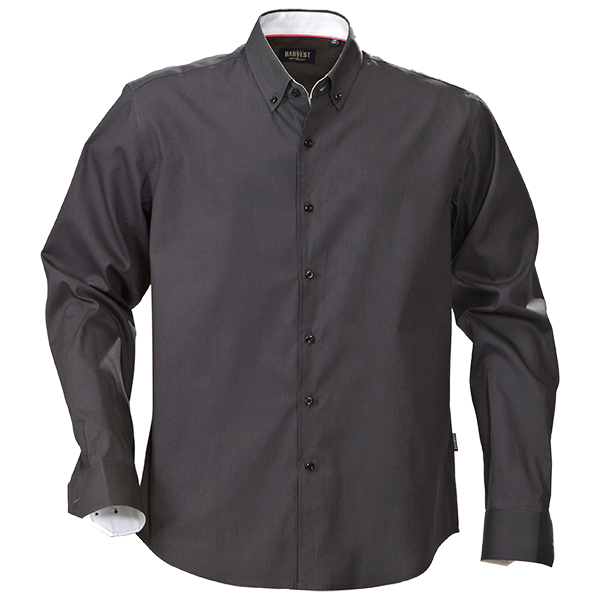 ACTIV EMBROIDERY DESIGNS. UNIFORMS. redding shirt, JAMES HARVEST.