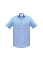 ACTIV EMBROIDERY DESIGNS. CORPORATE UNIFORM. Euro Short Sleeve Shirt Mens.