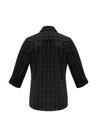 ACTIV EMBROIDERY DESIGNS.UNIFORMS.LADIES HARPER 3/4 SLEEVE SHIRT