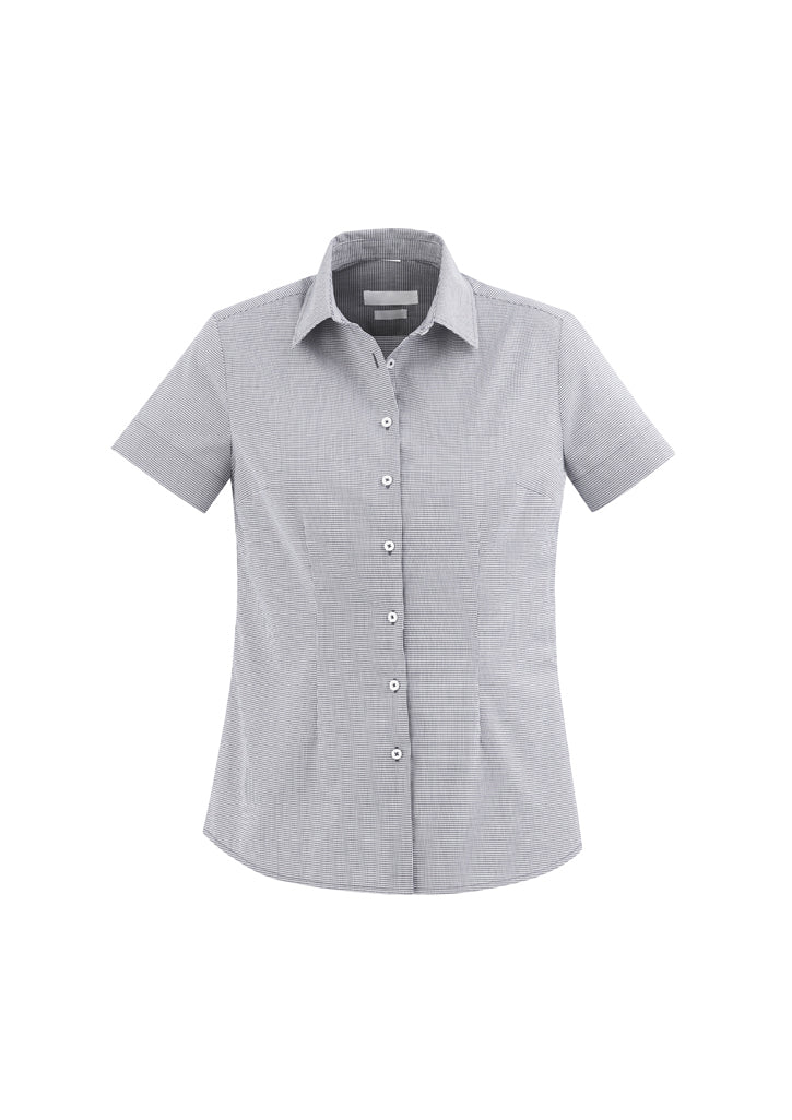 ACTIV EMBROIDERY DESIGNS. UNIFORMS. BIZ COLLECTION Jagger S/S Shirt (Ladies)